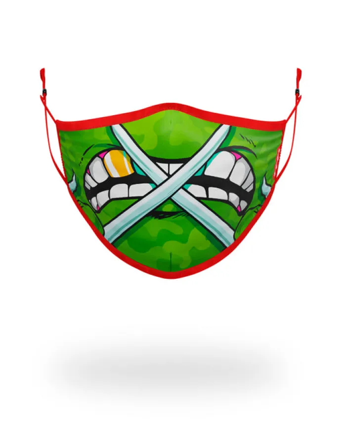 ADULT TMNT: RAPHAEL SHARK FORM FITTING FACE-COVERING