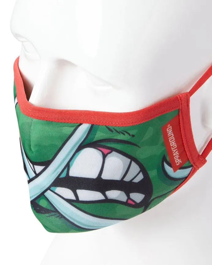 ADULT TMNT: RAPHAEL SHARK FORM FITTING FACE-COVERING