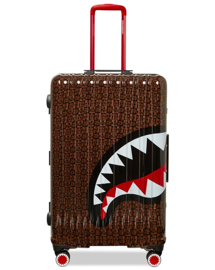 FRENZY SHARKS SHARKNAUTICS HARDSHELL FULL-SIZE LUGGAGE