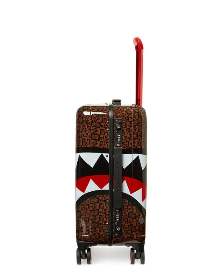 FRENZY SHARKS SHARKNAUTICS HARDSHELL CARRY-ON LUGGAGE