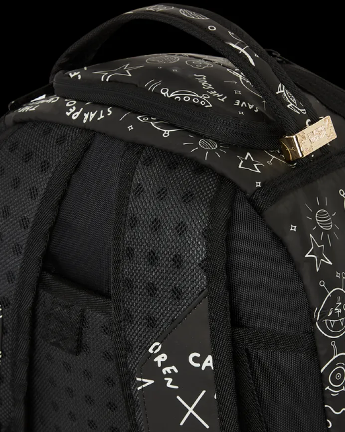 GLOW THE SPACE BACKPACK (GLOW IN THE DARK EFFECT)