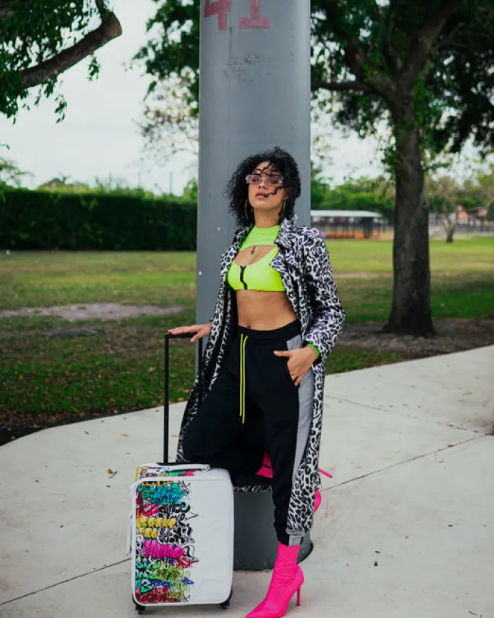 HALF GRAFF JETSETTER CARRY-ON LUGGAGE