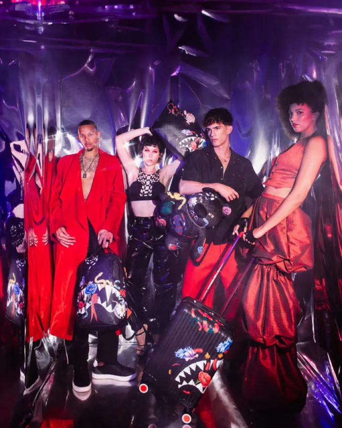 JARDIN D'EDEN HARDSHELL CARRY-ON LUGGAGE