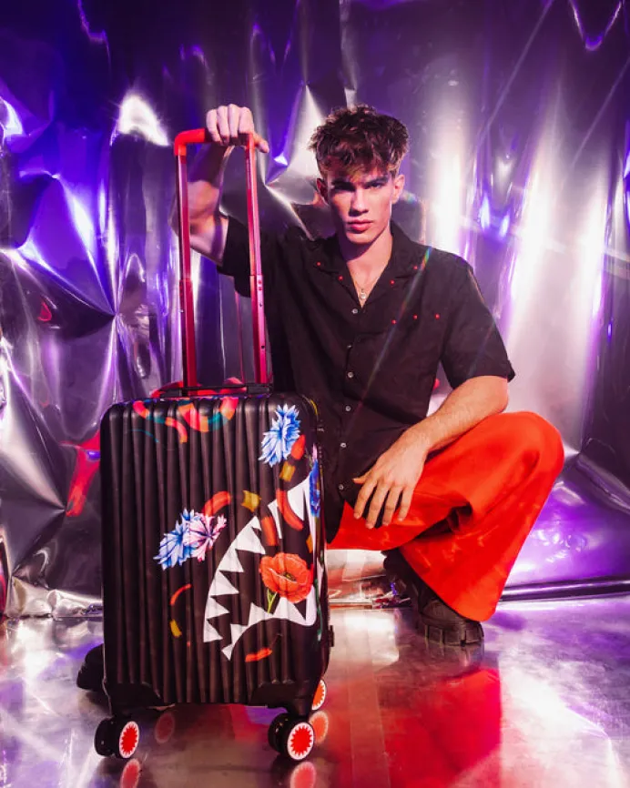 JARDIN D'EDEN HARDSHELL CARRY-ON LUGGAGE