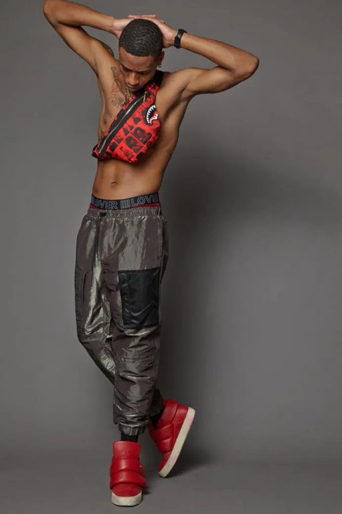 LAQUAN SMITH SCAMMER 3M SAVVY CROSSBODY