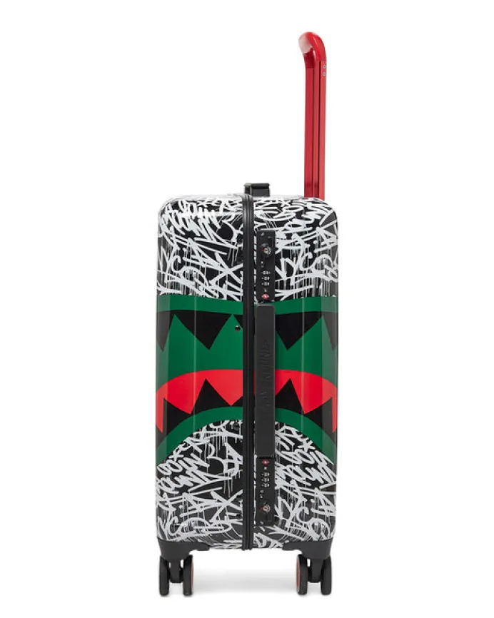 NIGHT NIGHT SHARKNAUTICS HARDSHELL CARRY-ON LUGGAGE