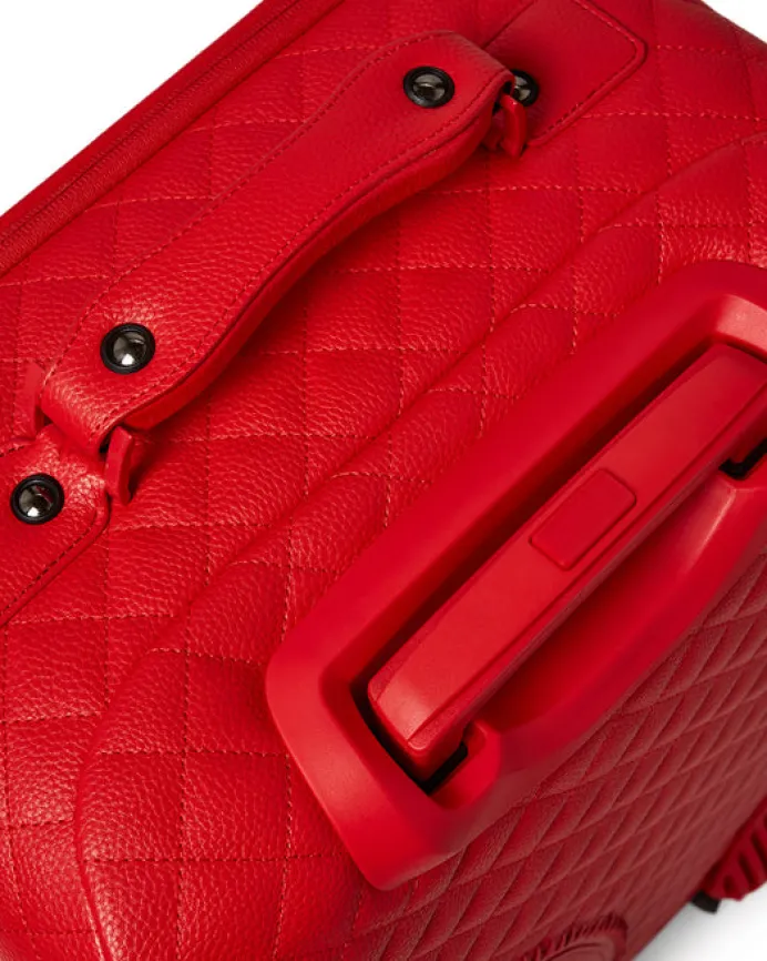 RED RIVIERA JETSETTER CARRY-ON LUGGAGE