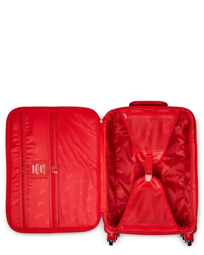 RED RIVIERA JETSETTER CARRY-ON LUGGAGE
