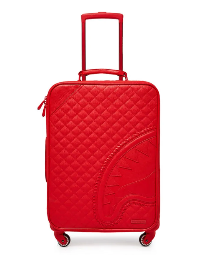 RED RIVIERA JETSETTER CARRY-ON LUGGAGE