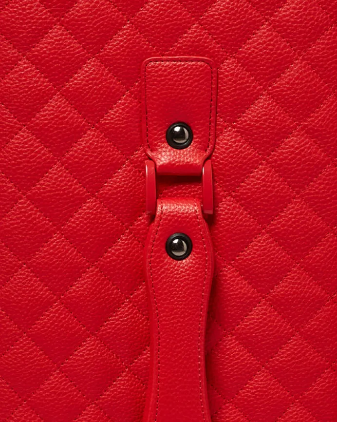 RED RIVIERA JETSETTER CARRY-ON LUGGAGE