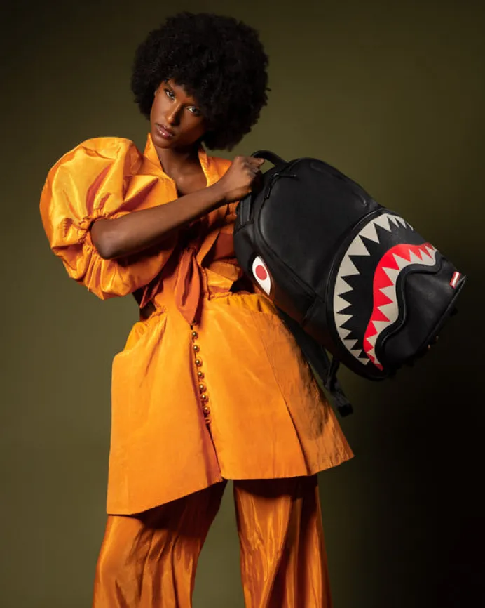 VELCRO SHARK - 3 INTERCHANGEABLE SHARKS BACKPACK (DLXV)