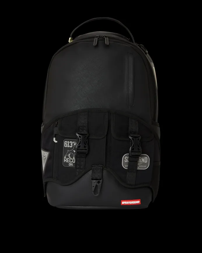 VELCRO SHARK - 3 INTERCHANGEABLE SHARKS BACKPACK (DLXV)