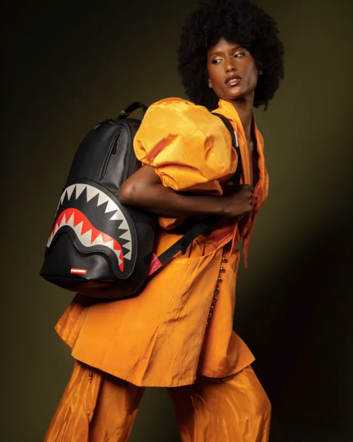 VELCRO SHARK - 3 INTERCHANGEABLE SHARKS BACKPACK (DLXV)